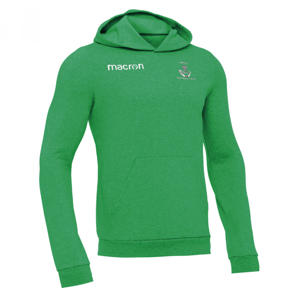 1st Rifle Football Team - BANJO HERO hoody (Green) Kids