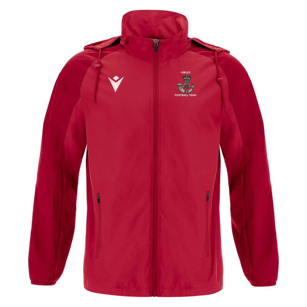 1st Rifle Football Team - COACH ELBRUS shower jacket (Red)