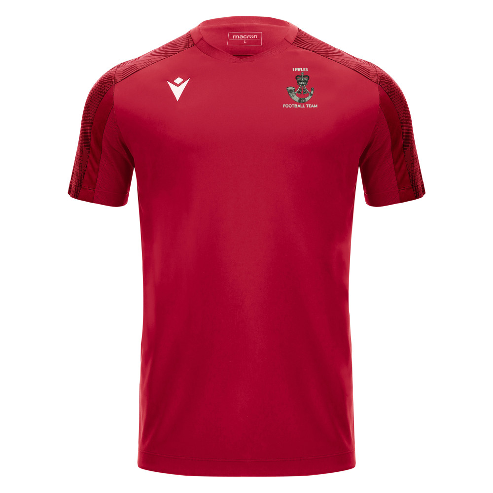 1st Rifle Football Team - COACH GEDE shirt (Red)