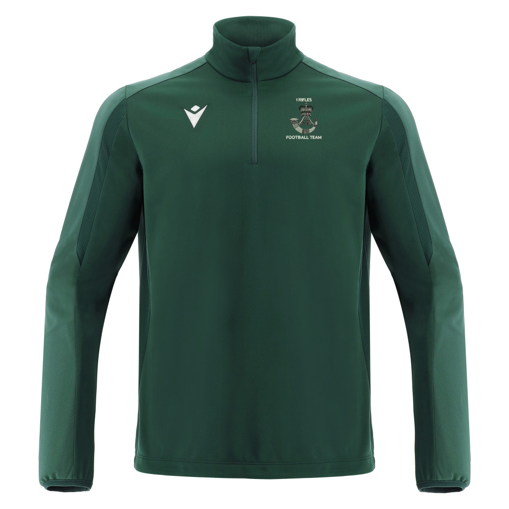 1st Rifle Football Team - ARNO 1/4 zip top (Dark Green)