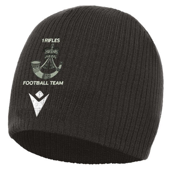 1st Rifle Football Team - METEL beanie (Black)