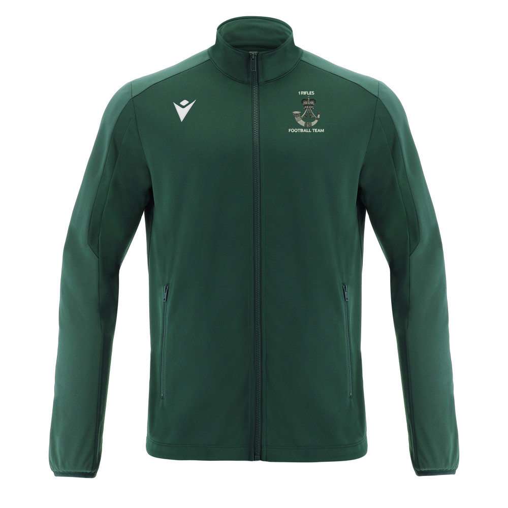 1st Rifle Football Team - SETH full zip top (Dark Green) Kids