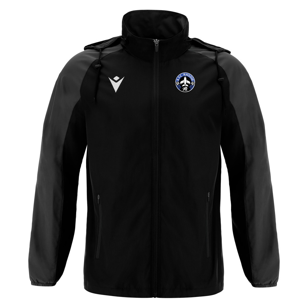 AFC Rhoose - ELBRUS shower jacket (Black) Kids