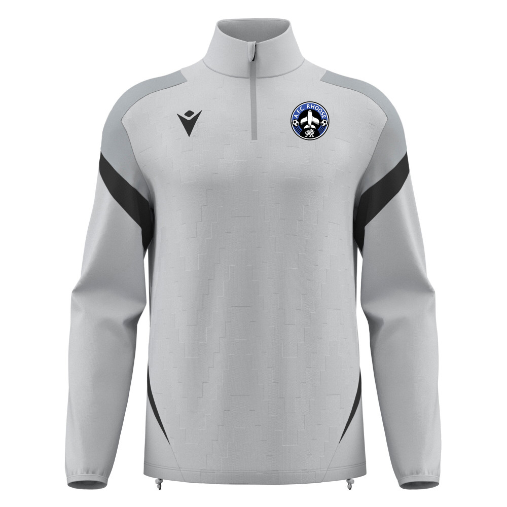 AFC Rhoose - HOLLOW 1/4 zip top (Grey)