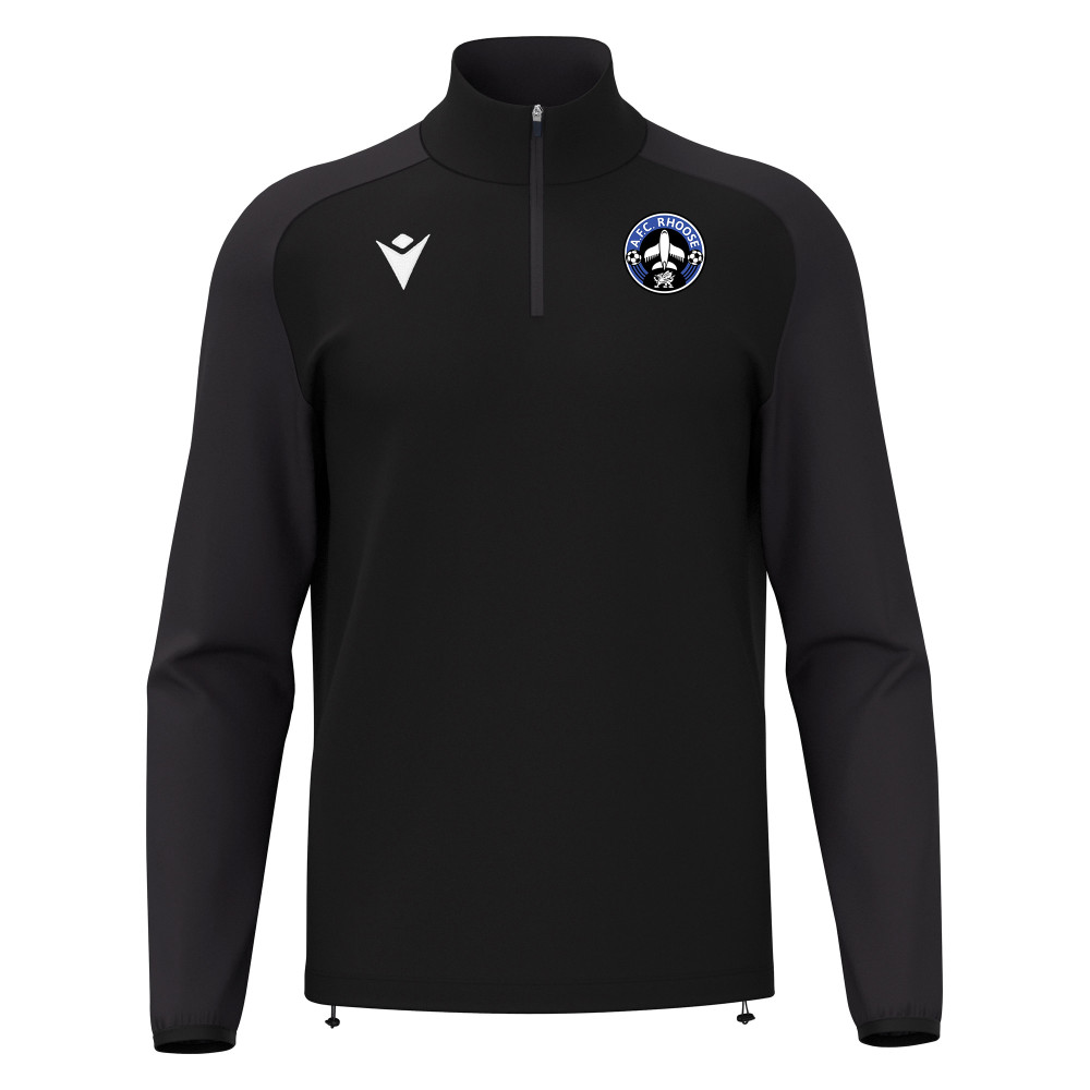 AFC Rhoose - Isen 1/4 zip top (Black)