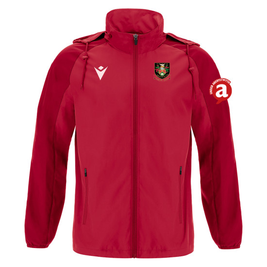 Aber Uni Mens Football - ELBRUS shower jacket (Red)