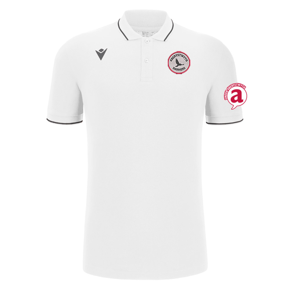 Aber Uni Harriers - COMEDY polo shirt (White)