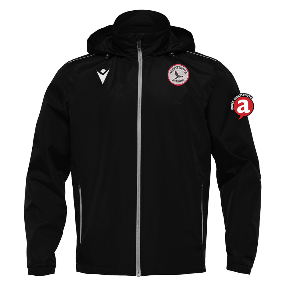 Aber Uni Harriers - LYNGEN full zip showerjacket (Black) Aber Uni Harriers - LYNGEN full zip showerjacket (Black)
