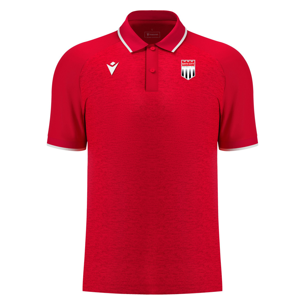 Bath City FC - AULOS polo (Red) kids
