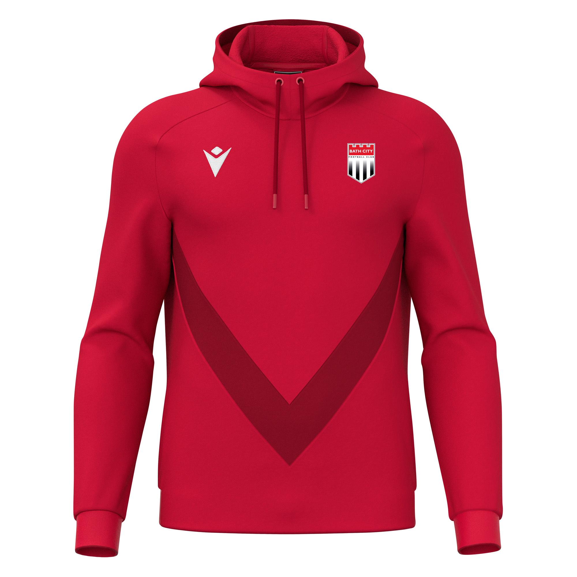Bath City FC FENDERS hoody (Red)