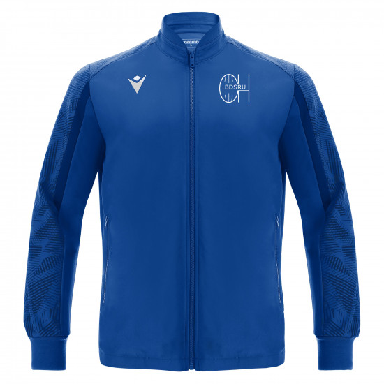 Bridgend Schools - ACHILLES microfiber full zip top (Royal Blue)