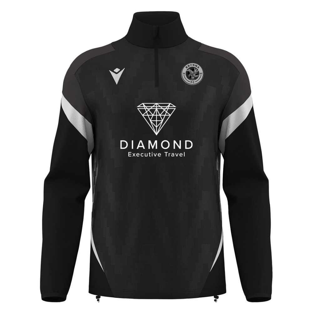 Brynna FC - HOLLOW quarter zip (Black) Brynna FC - HOLLOW quarter zip (Black)