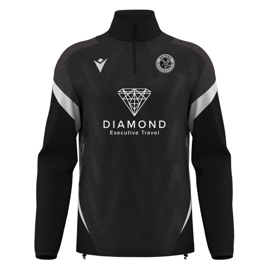 Brynna FC - HOLLOW quarter zip (Black)