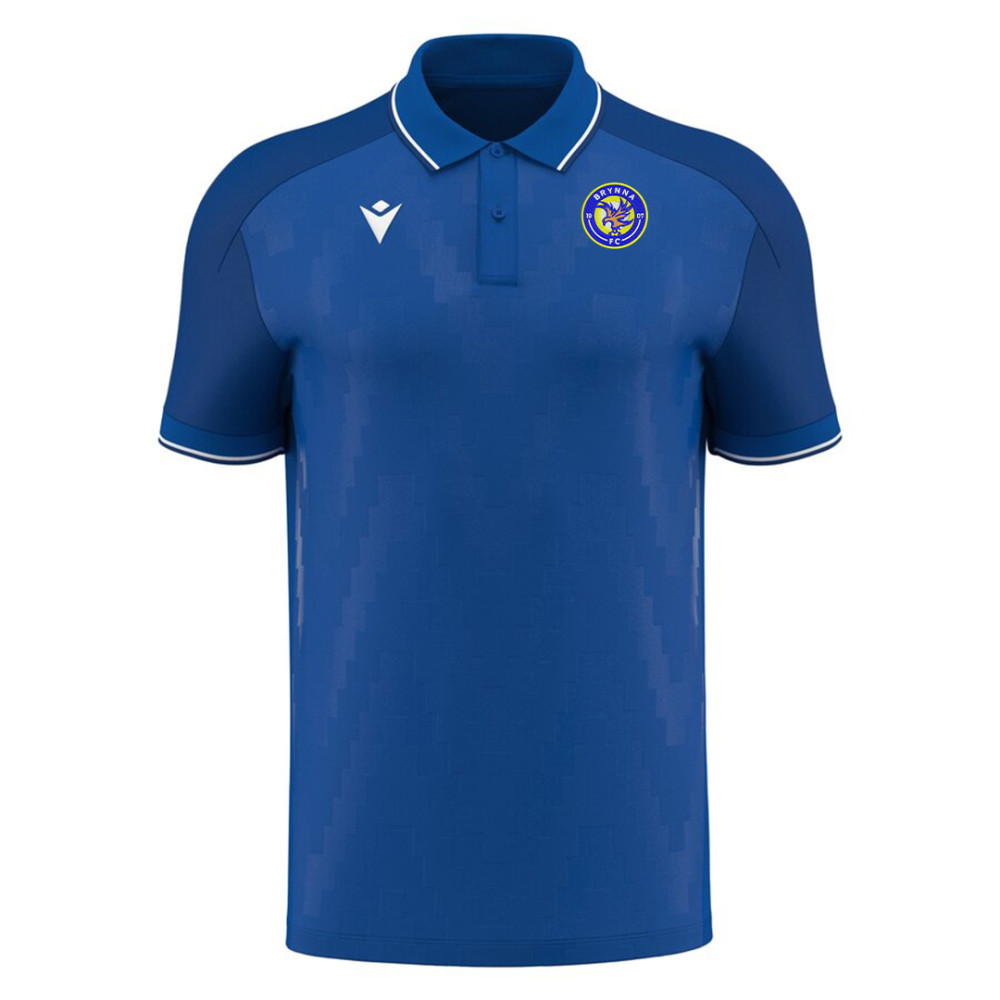 Brynna FC - ECHOES polo shirt (Royal) Brynna FC - ECHOES polo shirt (Royal)