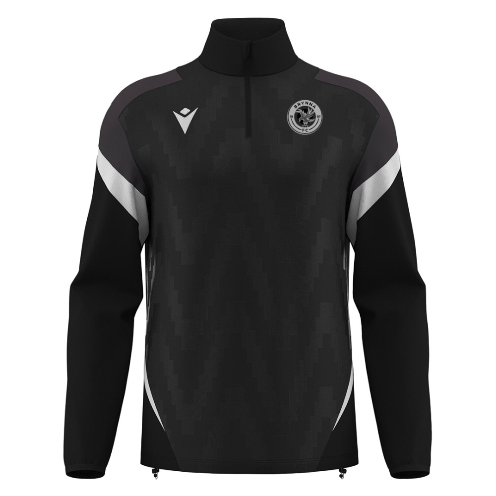 Brynna FC - HOLLOW quarter zip (Black)