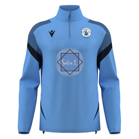 Cambrian United Academy U15 - HOLLOW quarter zip (Indigo Sky)