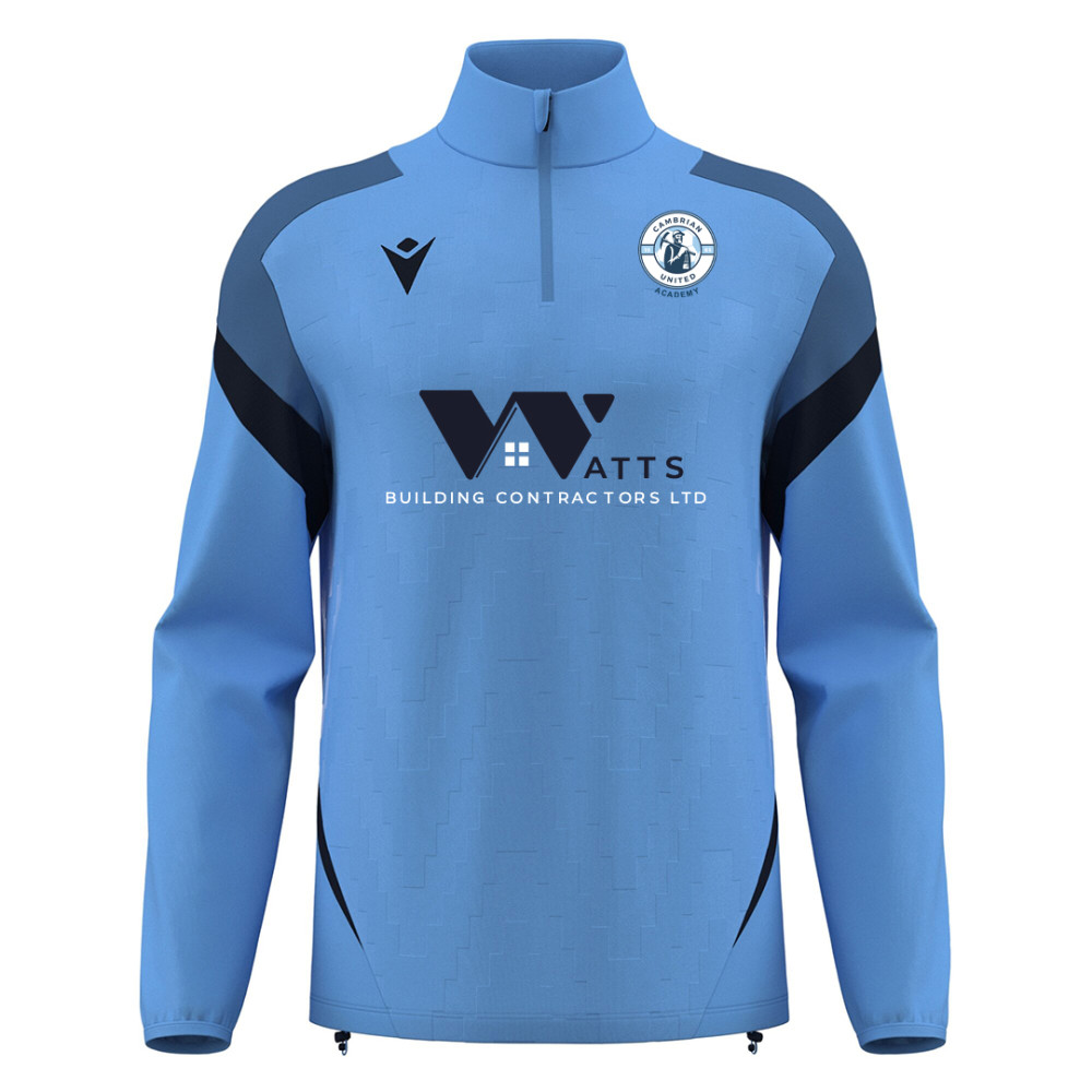 Cambrian United Academy U16 - HOLLOW quarter zip (Indigo Sky) Cambrian United Academy U16 - HOLLOW quarter zip (Indigo Sky)