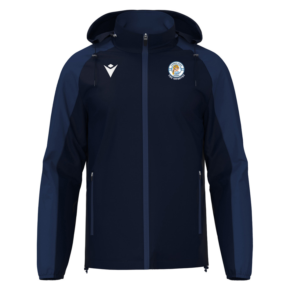 Cambrian United The Infantry - RIVENDELL fill zip showerjacket (navy)