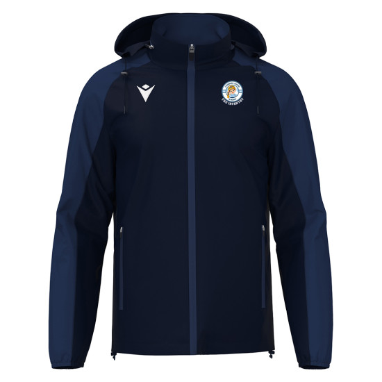 Cambrian United The Infantry - RIVENDELL fill zip showerjacket (navy)