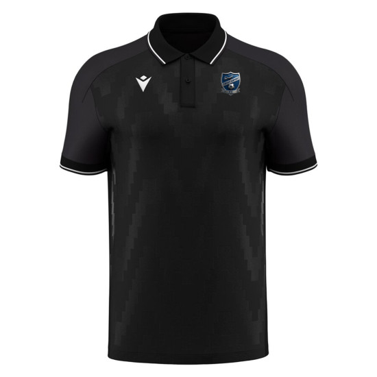 Cardiff Airport FC Coaches - ECHOES polo shirt (Black)