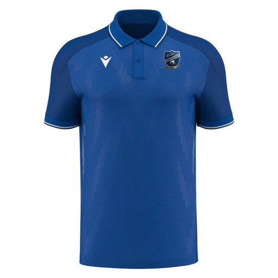 Cardiff Airport FC - ECHOES polo shirt (Royal Blue)