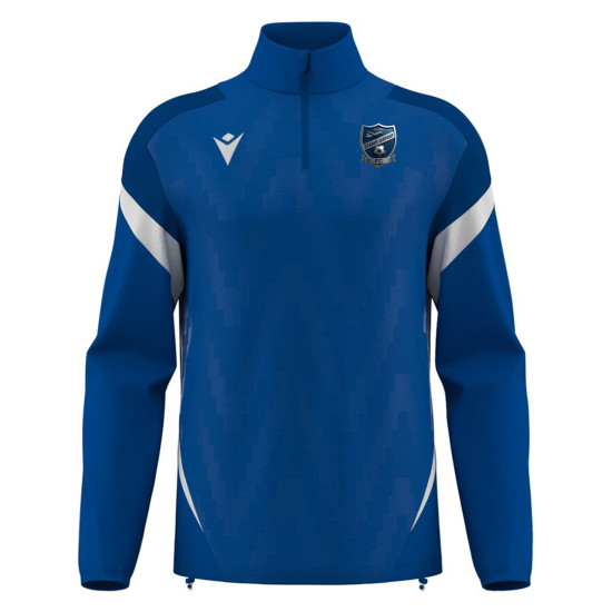 Cardiff Airport FC - HOLLOW quarter zip (Royal Blue)