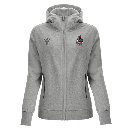 Cardiff University - Medic Ladies Football - Drum full zip hoody (Grey)