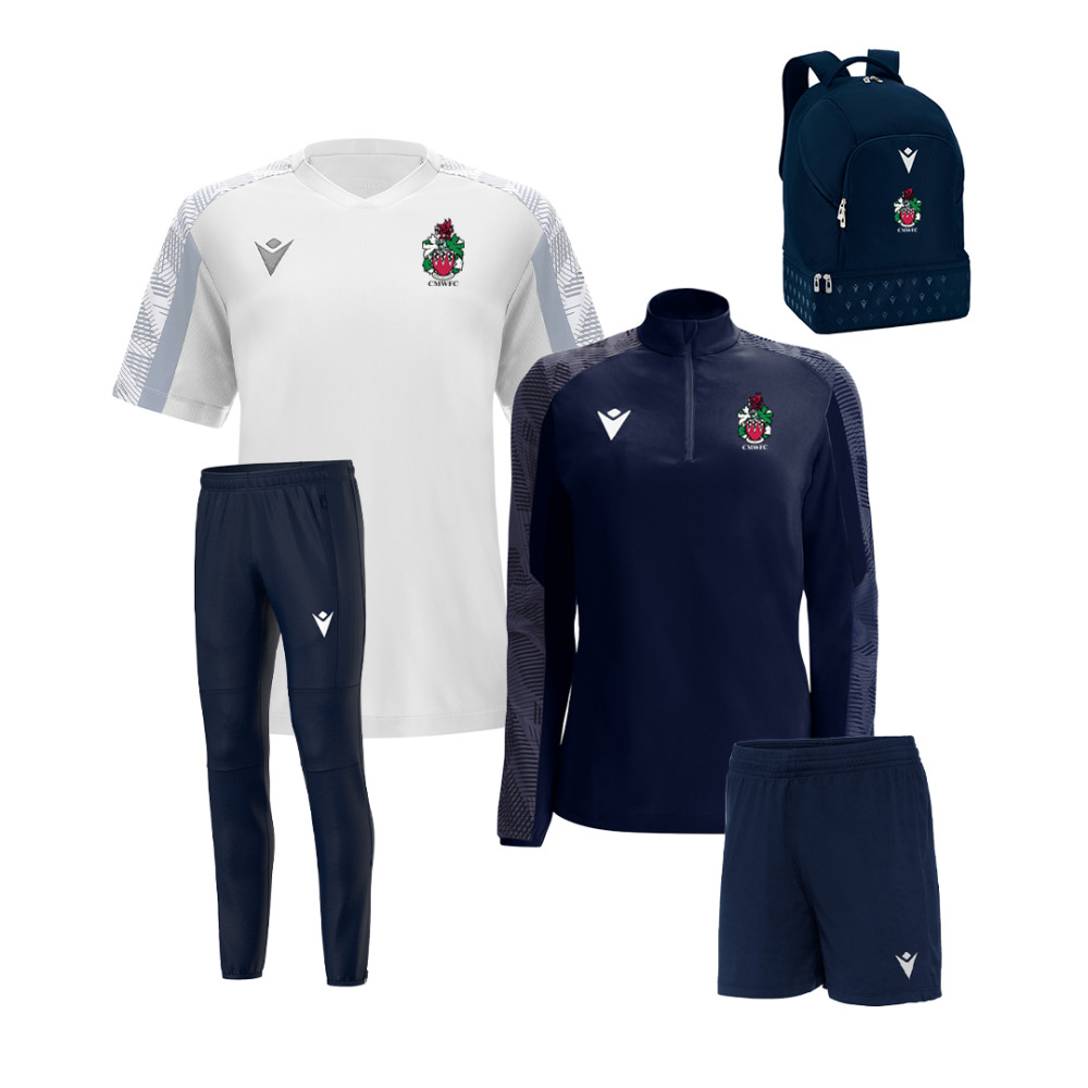 Cardiff University - Medic Ladies Football - Pack 3 (White tshirt)