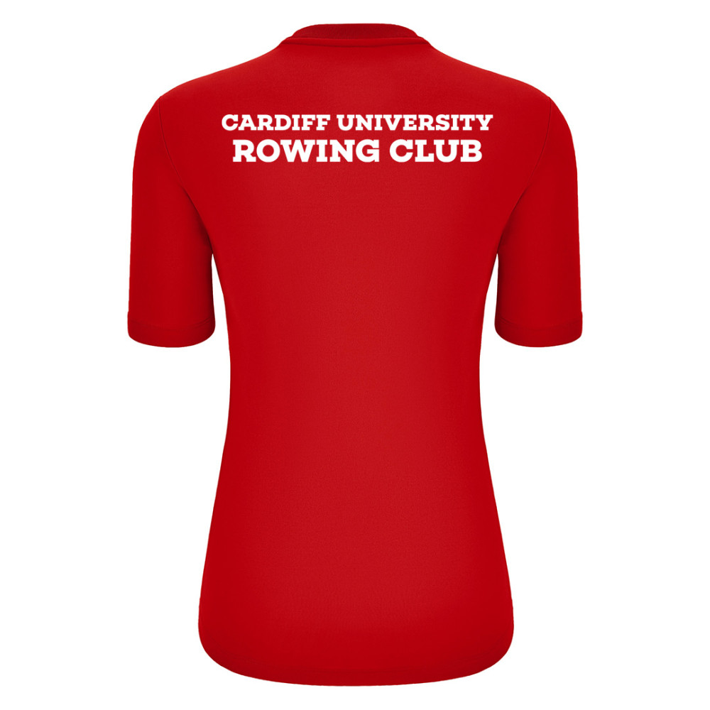 Cardiff University Rowing Club - ARIEL shirt (Red) Kids