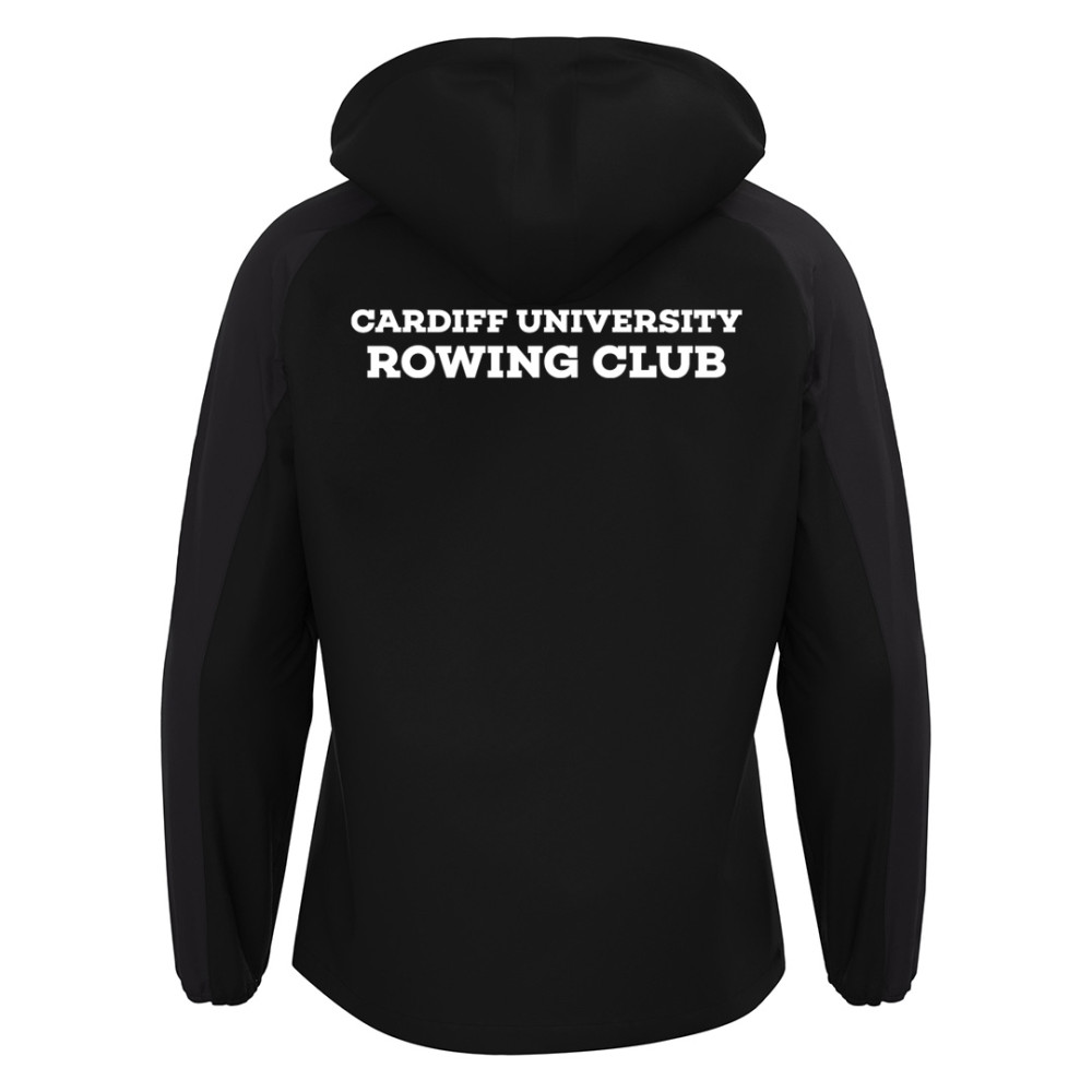 Cardiff University Rowing Club - ELBRUS full zip shower jacket (Black)