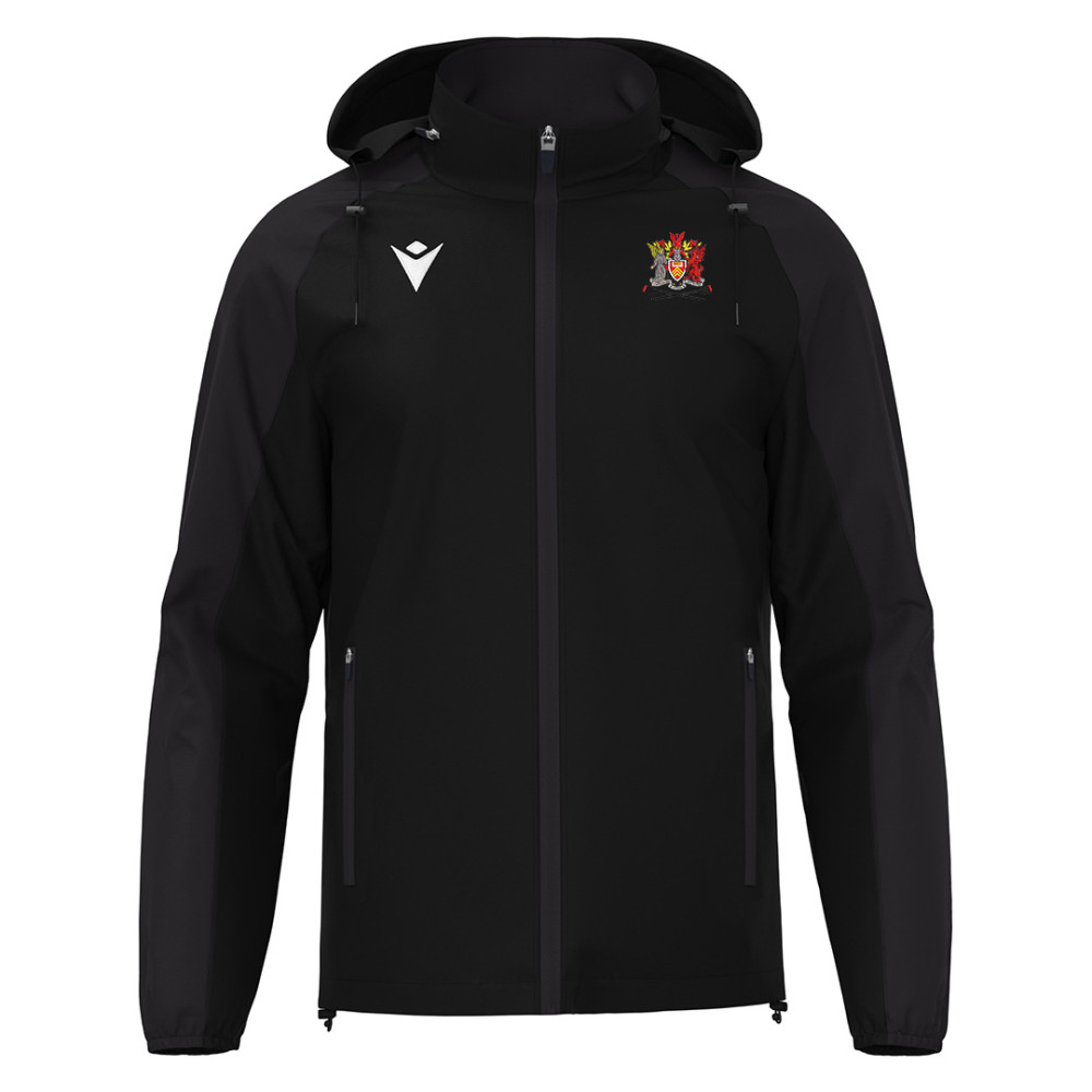 Cardiff University Rowing Club - ELBRUS full zip shower jacket (Black)
