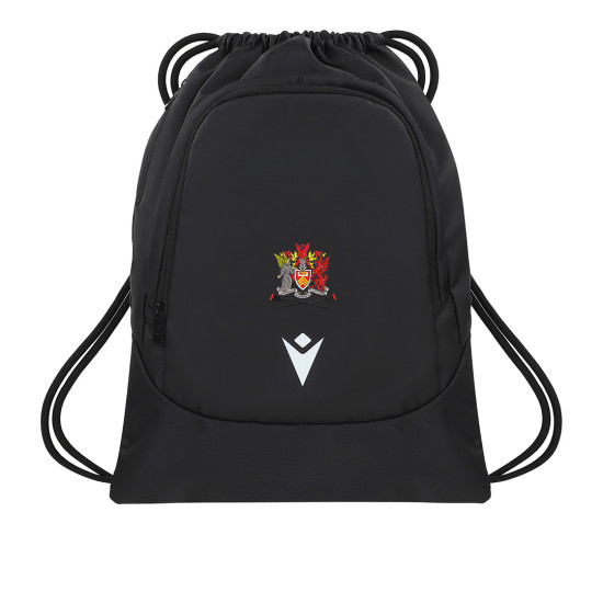 Cardiff University Rowing Club - QUEST ICON gymsack (Black)