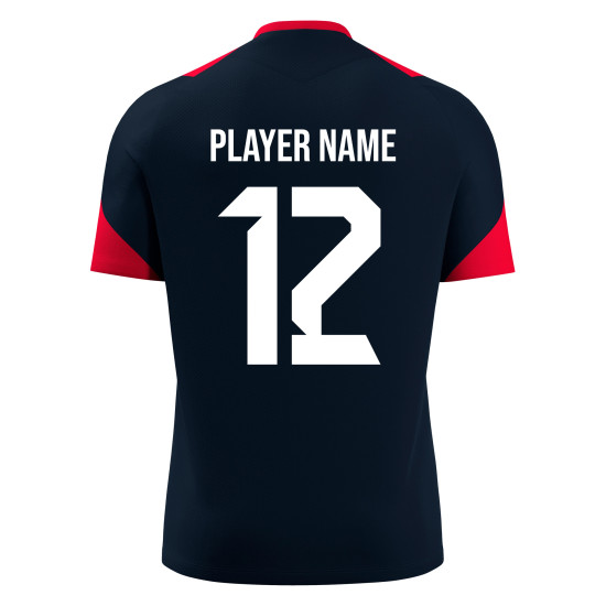 Cardiff University Medics Mens Hockey - PLAYING SHIRT - GOLEM shirt (Navy/Red)