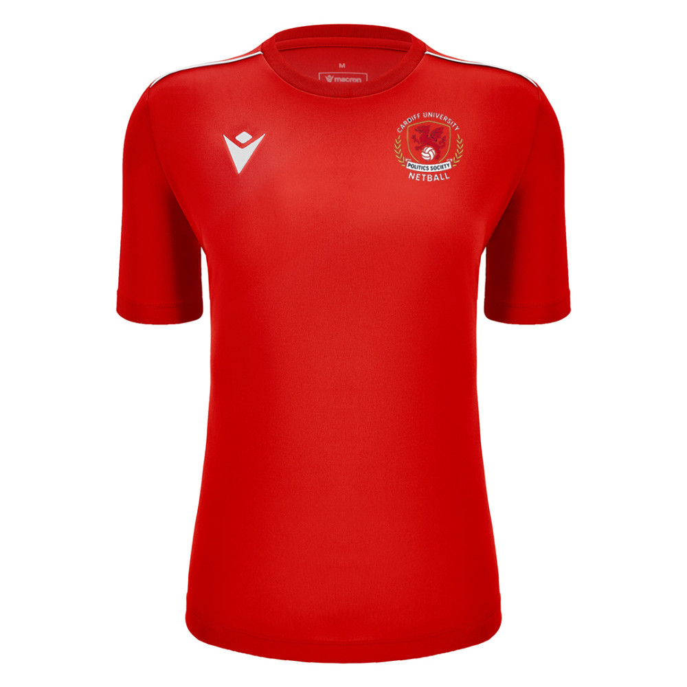 Cardiff University Politics Society Netball - ARIEL (RED) Kids