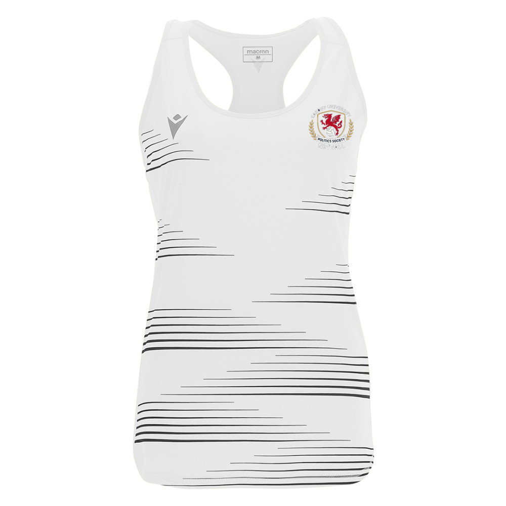Cardiff University Politics Society Netball - DOLLY  (WHITE) Kids