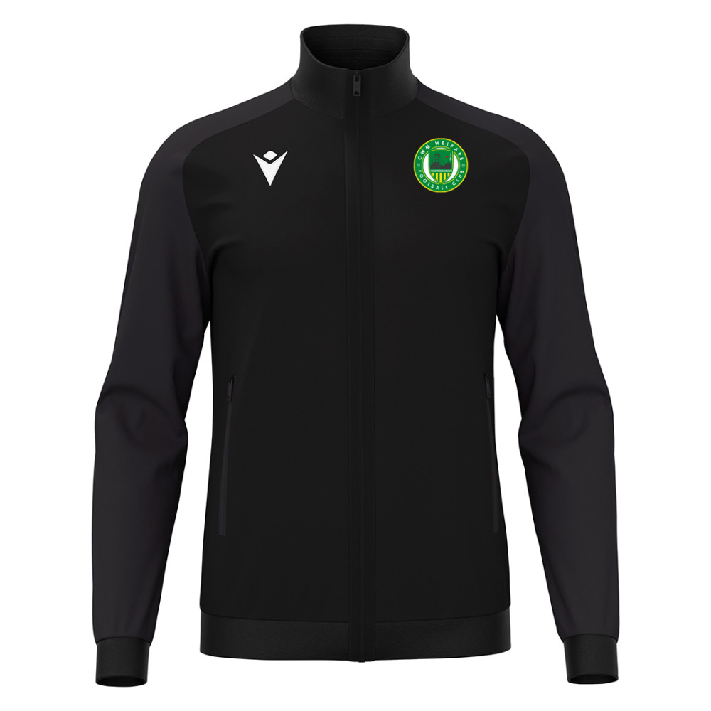 Cwm Welfare AFC -  ANUBIS Full Zip Top (Black) [Coloured Badge]