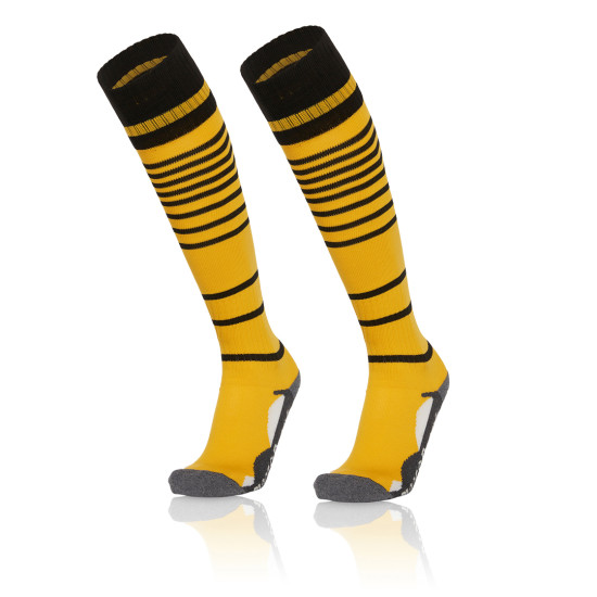Cynon Valley Schools Rugby - TARGET socks (Amber&Black) Kids