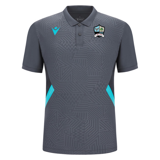 Oak FC - RAP polo shirt (Grey/Sky)