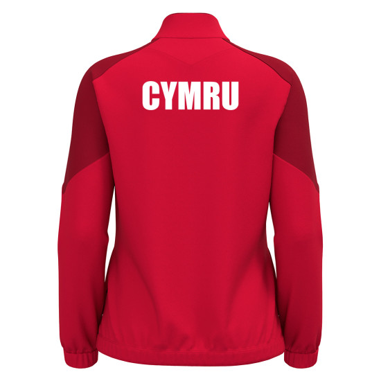 Pêl-Corff Cymru - ARTEMIS zip top [Red]