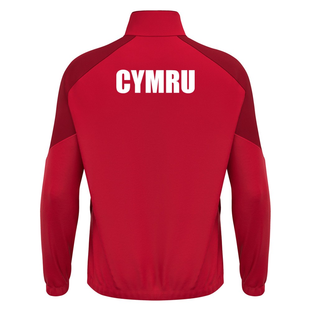 Pêl-Corff Cymru - POSEIDON zip top [Red]