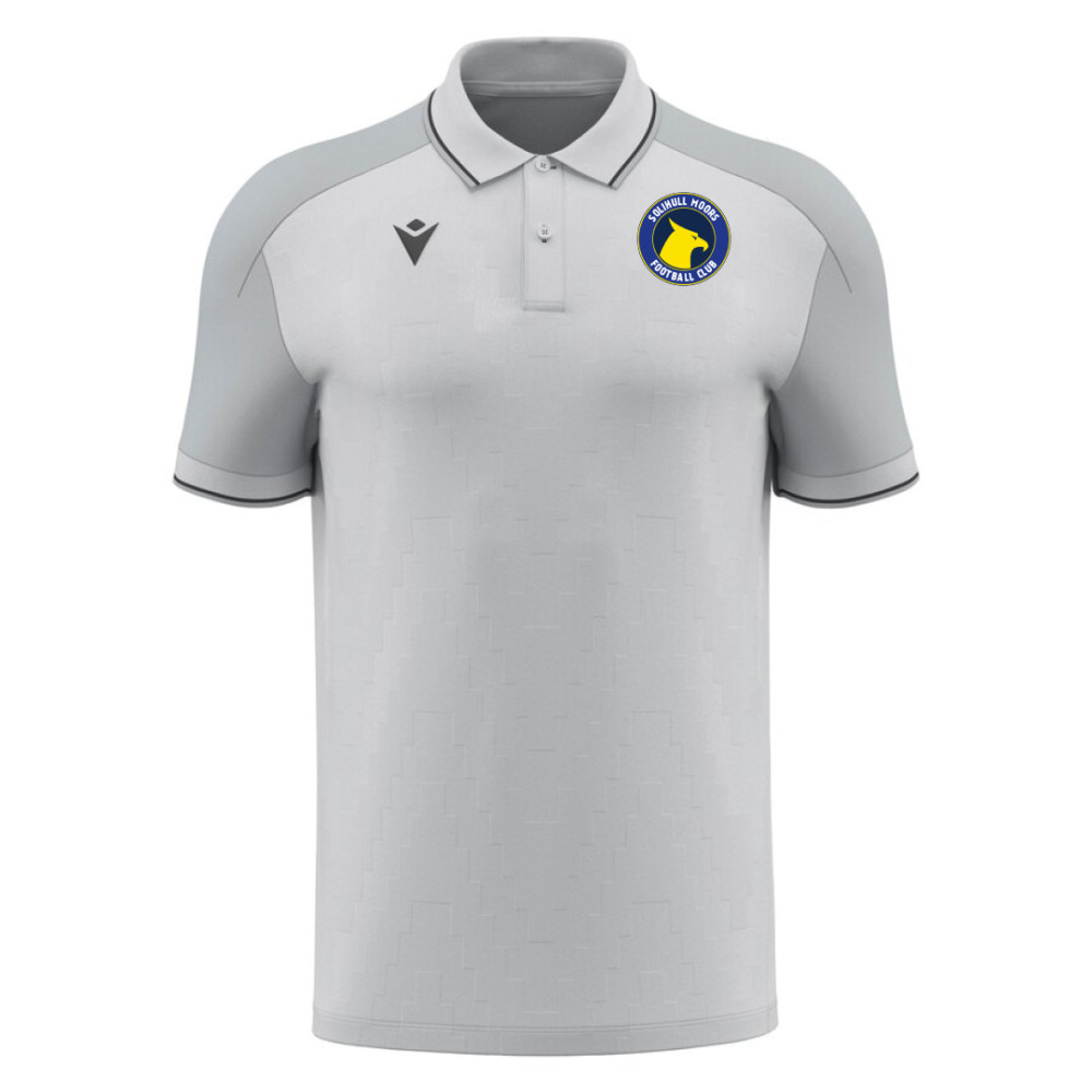 Solihull Moors FC Coaches - ECHOES polo shirt (Grey)