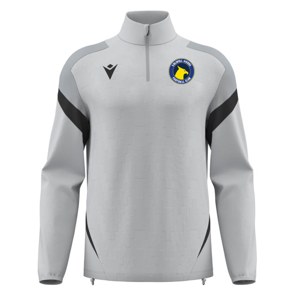 Solihull Moors FC Coaches - HOLLOW quarter zip (Grey)