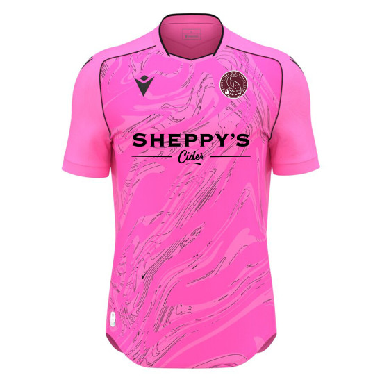 Taunton Town FC - Away GK Match Shirt (Pink)