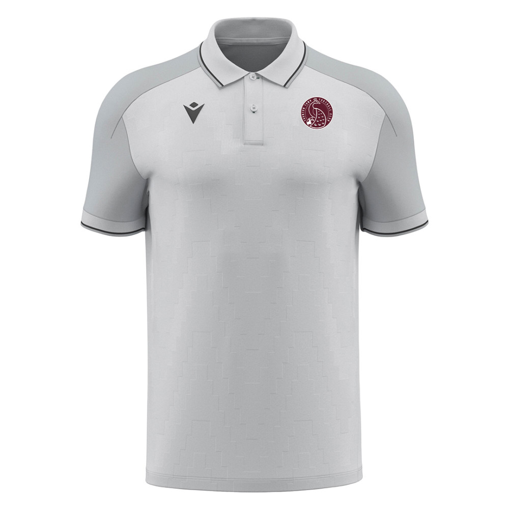 Taunton Town FC Coaches - Travel Polo Shirt ECHOES (Grey)