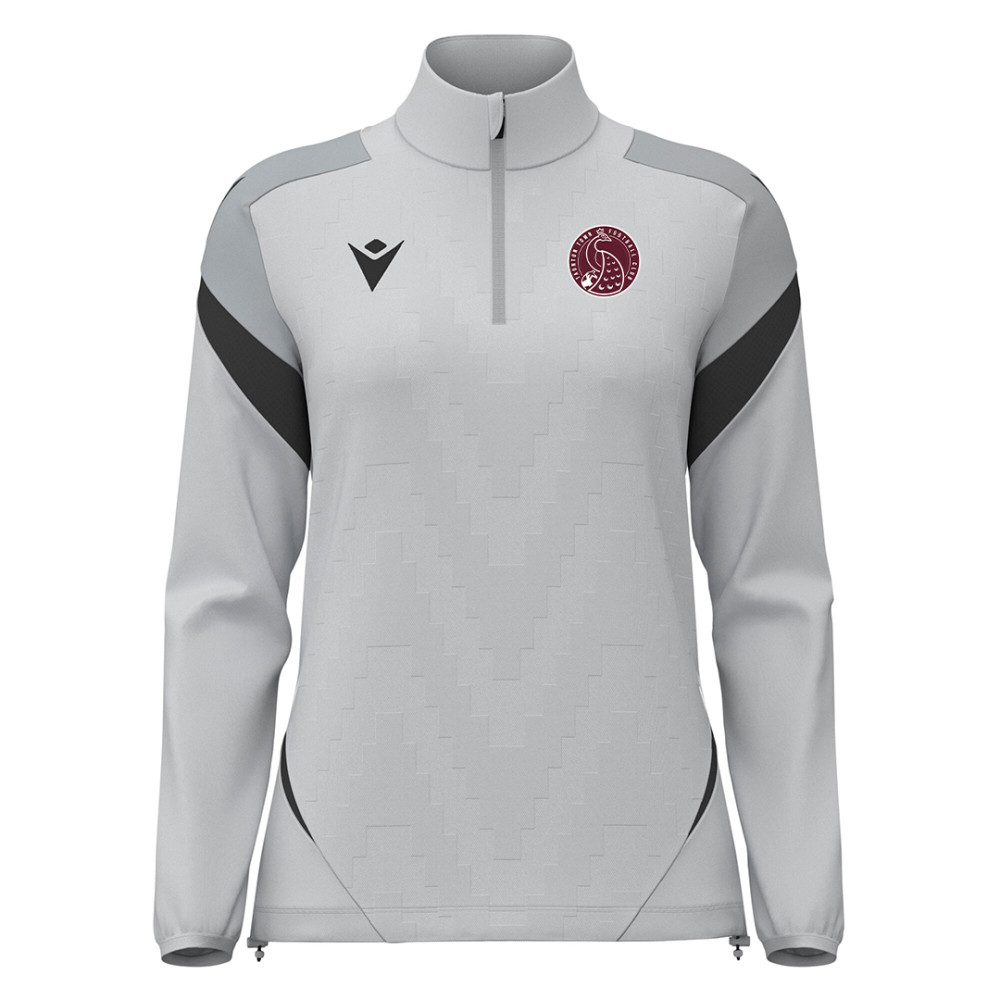 Taunton Town FC Coaches - Travel Quarter Zip LEONA (Grey)
