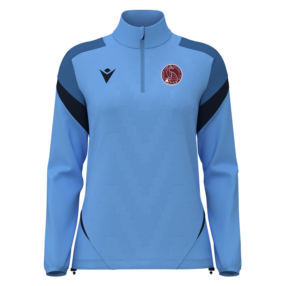 Taunton Town FC Womens - Travel Quarter Zip LEONA (Sky)