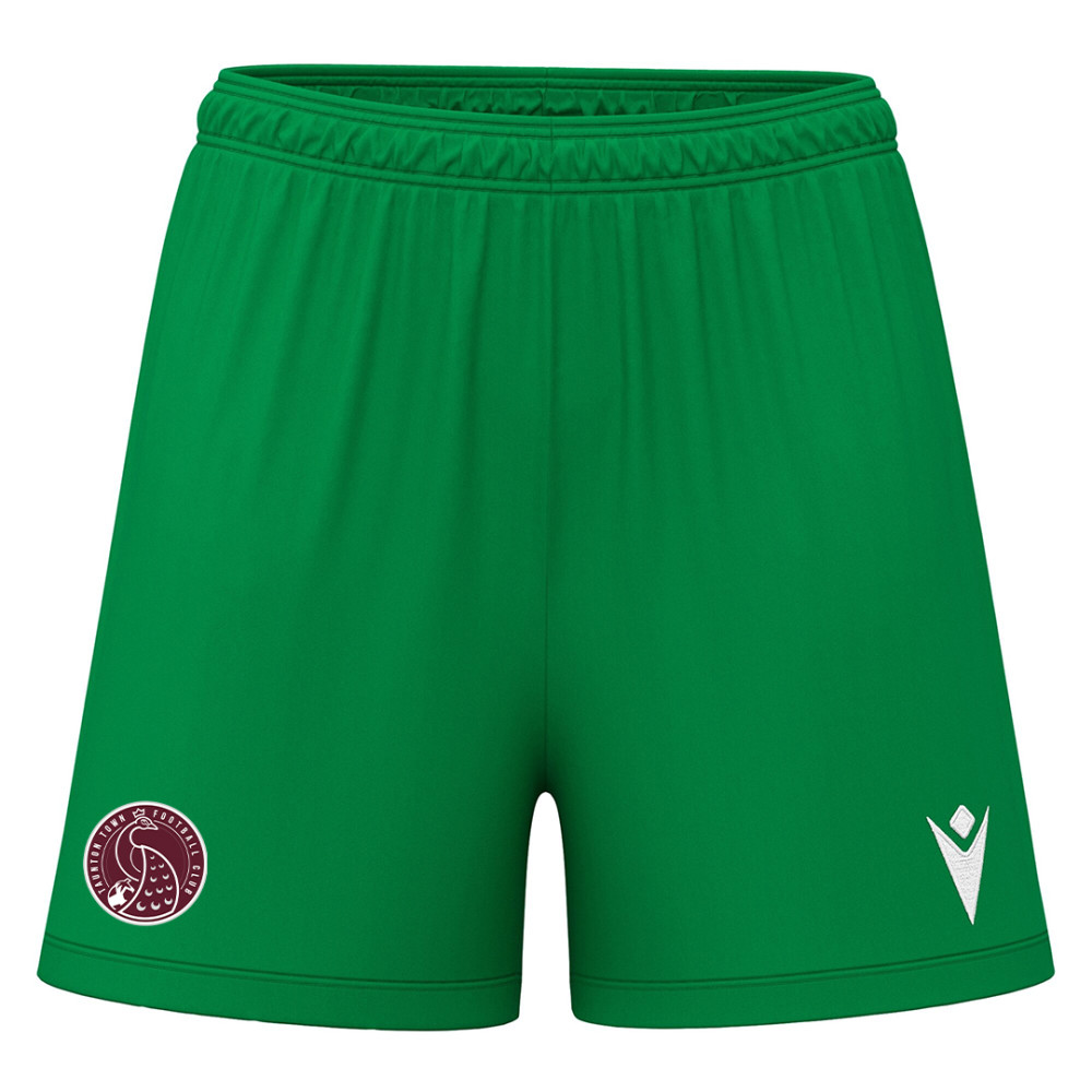 Taunton Town FC Womens - Home GK Shorts NEBULA (Green)