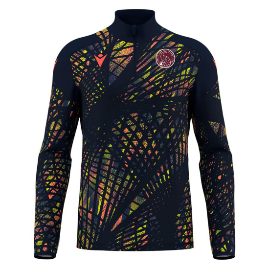 Taunton Town FC - Warm Up Quarter Zip STARFALL (Navy)