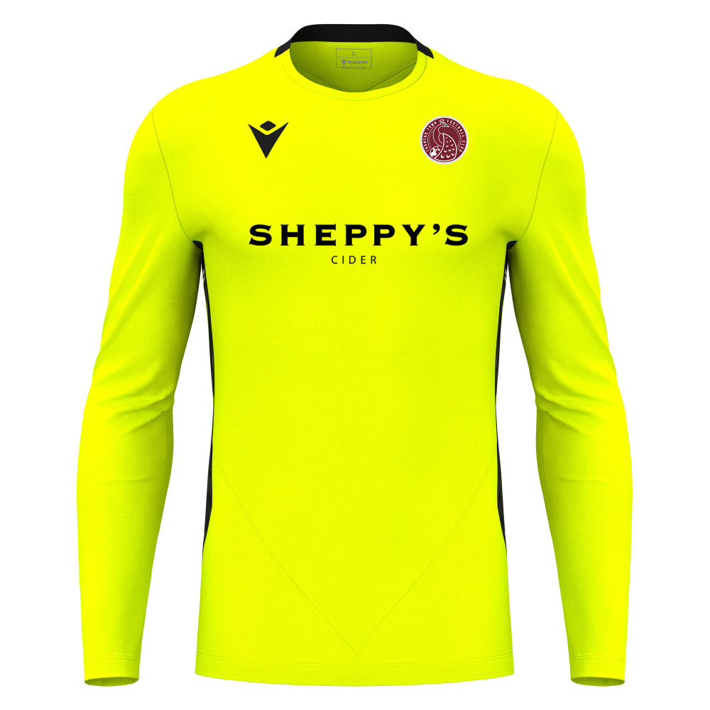 Taunton Town FC - Home GK Match Shirt (Neon Yellow)