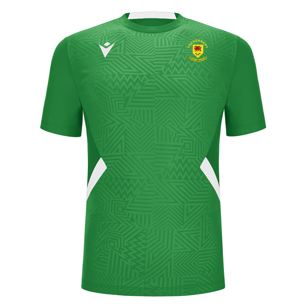 Treherbert BGC - SHEDIR shirt (Green/White)